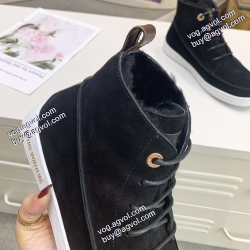 3色可選 活用できるアイテム ルイ ヴィトンブランド コピー ファッション 人気 2021秋冬 ルイ ヴィトン LOUIS VUITTON ハイトップシューズ 優しい履き心地 