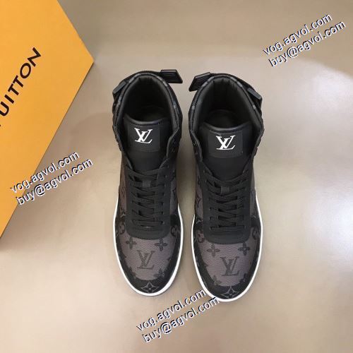 2021秋冬 ルイ ヴィトン LOUIS VUITTON 定番のアイテム ルイ ヴィトンブランド 偽物 通販 軽量で疲れにくい ハイトップシューズ 履き心地のいい