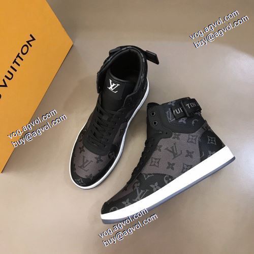 2021秋冬 ルイ ヴィトン LOUIS VUITTON 定番のアイテム ルイ ヴィトンブランド 偽物 通販 軽量で疲れにくい ハイトップシューズ 履き心地のいい