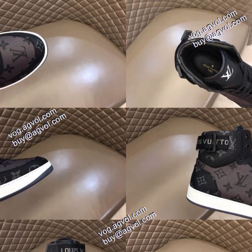 2021秋冬 ルイ ヴィトン LOUIS VUITTON 定番のアイテム ルイ ヴィトンブランド 偽物 通販 軽量で疲れにくい ハイトップシューズ 履き心地のいい