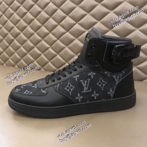 ハイトップシューズ 優しい履き心地 ルイ ヴィトンスーパーコピー 激安 2021秋冬 ルイ ヴィトン LOUIS VUITTON 完成度の高い逸品 飽きの来ない