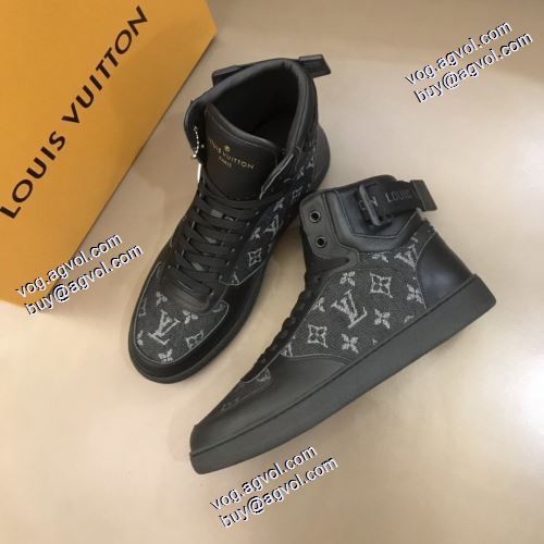 ハイトップシューズ 優しい履き心地 ルイ ヴィトンスーパーコピー 激安 2021秋冬 ルイ ヴィトン LOUIS VUITTON 完成度の高い逸品 飽きの来ない
