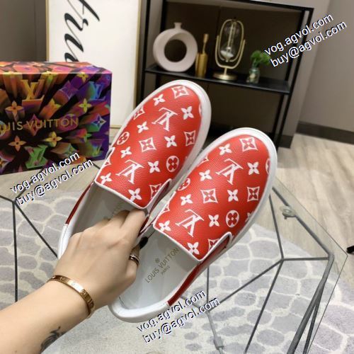カジュアルシューズ 2021秋冬 ルイ ヴィトン LOUIS VUITTON ルイ ヴィトンスーパーコピー 激安 人気商品登場 履き心地のいい 着脱の簡単なスリップオンタイプ