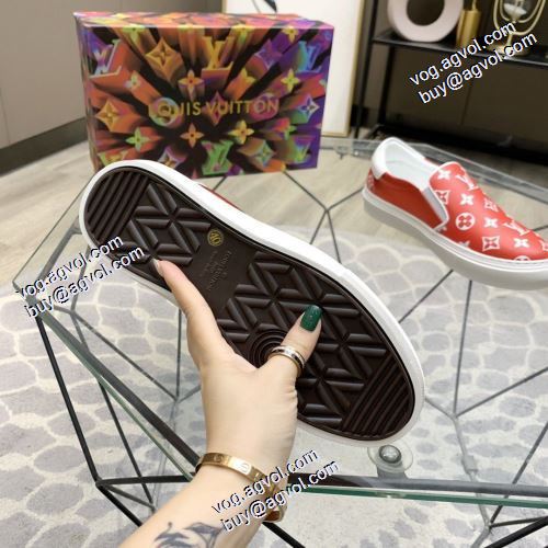 カジュアルシューズ 2021秋冬 ルイ ヴィトン LOUIS VUITTON ルイ ヴィトンスーパーコピー 激安 人気商品登場 履き心地のいい 着脱の簡単なスリップオンタイプ