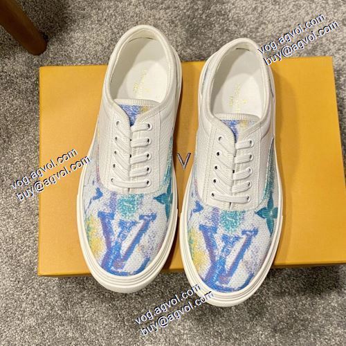 2021秋冬 ルイ ヴィトン LOUIS VUITTON 大絶賛の履き心地! ルイ ヴィトンブランドスーパーコピー スニーカー 極上シューズ ローヒール
