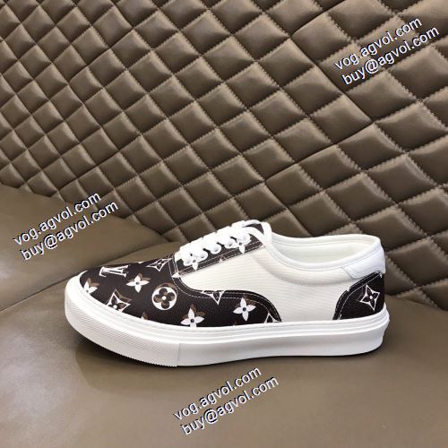 2021秋冬 ルイ ヴィトン LOUIS VUITTON ルイ ヴィトンブランドコピー セレブ愛用の超人気商品 カジュアルシューズ 2色可選 飽きの来ない レースアップシューズ