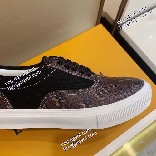 2021秋冬 ルイ ヴィトン LOUIS VUITTON ルイ ヴィトンブランドコピー セレブ愛用の超人気商品 カジュアルシューズ 2色可選 飽きの来ない レースアップシューズ