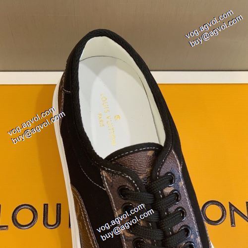 2021秋冬 ルイ ヴィトン LOUIS VUITTON ルイ ヴィトンブランドコピー セレブ愛用の超人気商品 カジュアルシューズ 2色可選 飽きの来ない レースアップシューズ