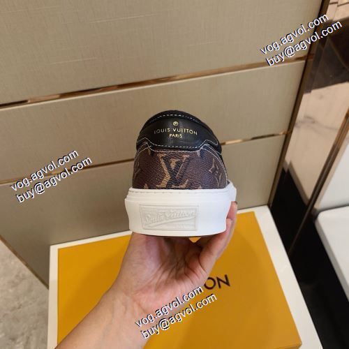 2021秋冬 ルイ ヴィトン LOUIS VUITTON ルイ ヴィトンブランドコピー セレブ愛用の超人気商品 カジュアルシューズ 2色可選 飽きの来ない レースアップシューズ