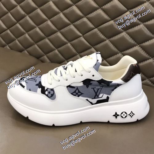 洗練を十分に演出する 2021秋冬 ルイ ヴィトン LOUIS VUITTON ルイ ヴィトンブランド 偽物 通販 スニーカー 5色可選 流行や季節に拘らないデザイン ロードジョグ 
