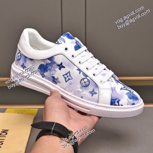 人気商品登場 2021秋冬 ルイ ヴィトン LOUIS VUITTON ルイ ヴィトンスーパーコピー 激安 カジュアルシューズ 2色可選 軽い履き心地 オリジナル