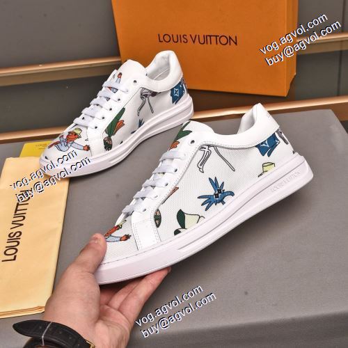 2021秋冬 ルイ ヴィトン LOUIS VUITTON 人気新品★超特価★ カジュアルシューズ 2色可選 抗菌・防臭加工 ルイ ヴィトンコピーブランド すべり防止