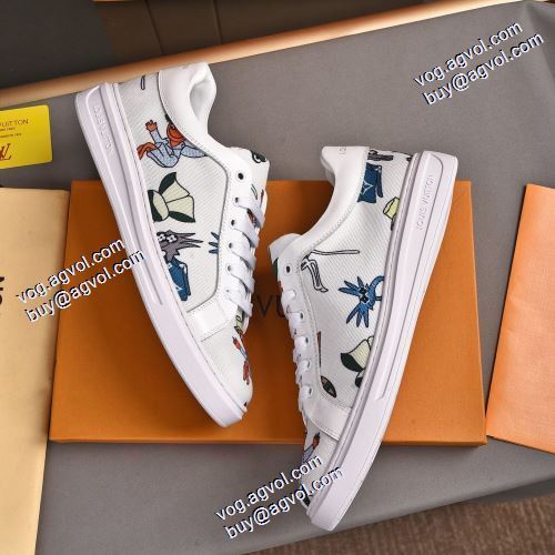 2021秋冬 ルイ ヴィトン LOUIS VUITTON 人気新品★超特価★ カジュアルシューズ 2色可選 抗菌・防臭加工 ルイ ヴィトンコピーブランド すべり防止
