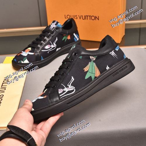 2021秋冬 ルイ ヴィトン LOUIS VUITTON 人気新品★超特価★ カジュアルシューズ 2色可選 抗菌・防臭加工 ルイ ヴィトンコピーブランド すべり防止