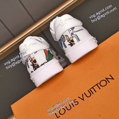 2021秋冬 ルイ ヴィトン LOUIS VUITTON 人気新品★超特価★ カジュアルシューズ 2色可選 抗菌・防臭加工 ルイ ヴィトンコピーブランド すべり防止