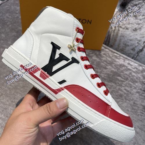 3色可選 2021秋冬 着心地抜群 ルイ ヴィトン偽物ブランド ルイ ヴィトン LOUIS VUITTON 着用 ハイトップシューズ 歩きやすい　疲れない　痛くない 