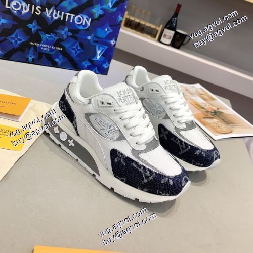 2021秋冬 ルイ ヴィトン LOUIS VUITTON ルイ ヴィトンブランド コピー 海外限定ライン ロードジョグ スニーカー 流行や季節に拘らないデザイン 4色可選  