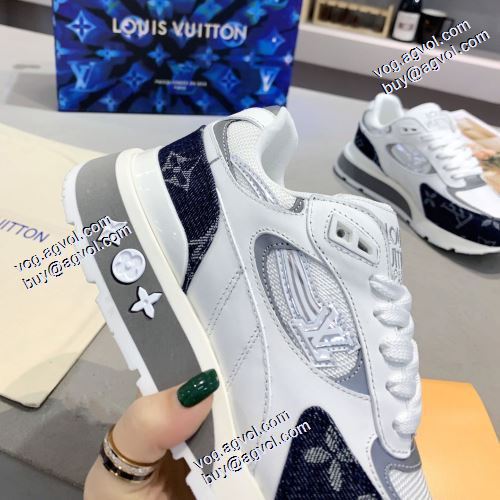 2021秋冬 ルイ ヴィトン LOUIS VUITTON ルイ ヴィトンブランド コピー 海外限定ライン ロードジョグ スニーカー 流行や季節に拘らないデザイン 4色可選  