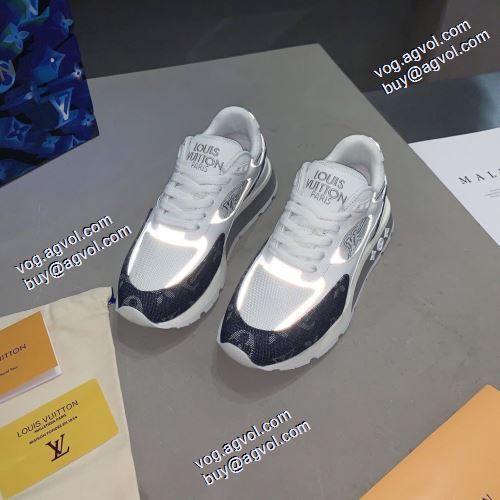 2021秋冬 ルイ ヴィトン LOUIS VUITTON ルイ ヴィトンブランド コピー 海外限定ライン ロードジョグ スニーカー 流行や季節に拘らないデザイン 4色可選  