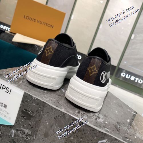 ルイ ヴィトンコピー 2021秋冬 ルイ ヴィトン LOUIS VUITTON 早くも完売している スニーカー 2色可選 飽きの来ない レースアップシューズ