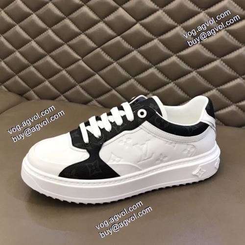 2021秋冬 ルイ ヴィトン LOUIS VUITTON スニーカー 4色可選 争奪戦必至 優しい履き心地 ルイ ヴィトンコピー ブランド ポップ