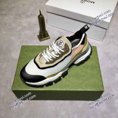2色可選 カジュアルシュッズ 2021春夏 モンクレール MONCLER モンクレールコピー 先行販売 足馴染みのいい 歩きやすい　疲れない　痛くない