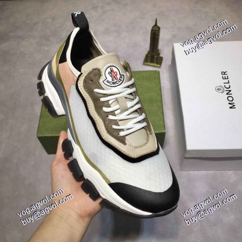 2色可選 カジュアルシュッズ 2021春夏 モンクレール MONCLER モンクレールコピー 先行販売 足馴染みのいい 歩きやすい　疲れない　痛くない