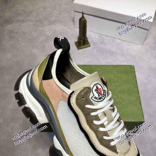 2色可選 カジュアルシュッズ 2021春夏 モンクレール MONCLER モンクレールコピー 先行販売 足馴染みのいい 歩きやすい　疲れない　痛くない