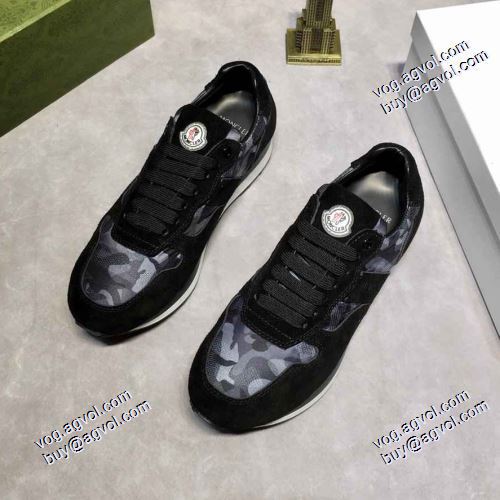 スニーカー モンクレールスーパーコピー 激安 3色可選 ナチュラルな素材感 2021春夏 モンクレール MONCLER 個性的 