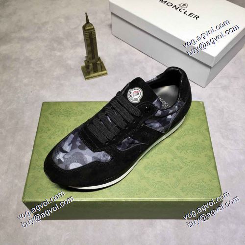 スニーカー モンクレールスーパーコピー 激安 3色可選 ナチュラルな素材感 2021春夏 モンクレール MONCLER 個性的 