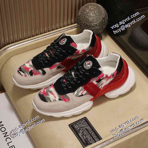 モンクレール偽物ブランド 3色可選 スニーカー 2021春夏 モンクレール MONCLER 希少価値大！優しい履き心地 リゾートスタイル