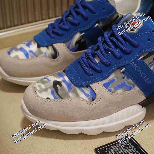 モンクレール偽物ブランド 3色可選 スニーカー 2021春夏 モンクレール MONCLER 希少価値大！優しい履き心地 リゾートスタイル