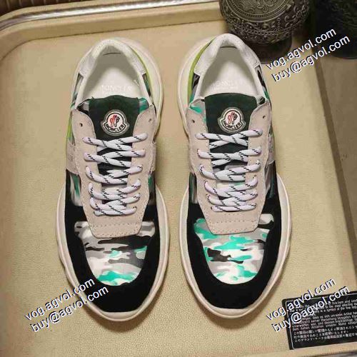 モンクレール偽物ブランド 3色可選 スニーカー 2021春夏 モンクレール MONCLER 希少価値大！優しい履き心地 リゾートスタイル