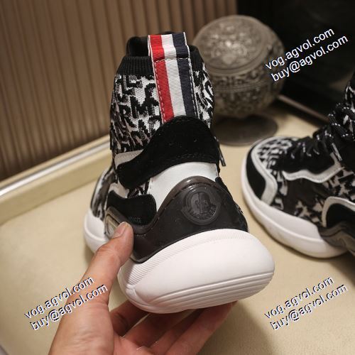 ランニングシューズ ハイカッ モンクレールブランド コピー 個性的なデザ オリジナル 2021春夏 モンクレール MONCLER 4色可選