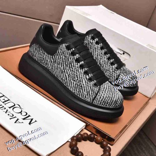 2021秋冬 アレキサンダー マックイーン alexander mcqueen 女性にも男性にも適応 着用 リゾートスタイル オックス ブランドコピー 人気ブランド カジュアルシューズ