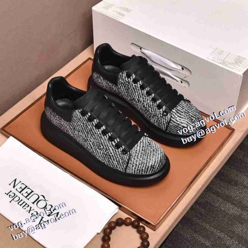 2021秋冬 アレキサンダー マックイーン alexander mcqueen 女性にも男性にも適応 着用 リゾートスタイル オックス ブランドコピー 人気ブランド カジュアルシューズ