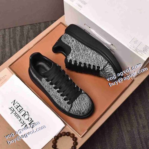 2021秋冬 アレキサンダー マックイーン alexander mcqueen 女性にも男性にも適応 着用 リゾートスタイル オックス ブランドコピー 人気ブランド カジュアルシューズ