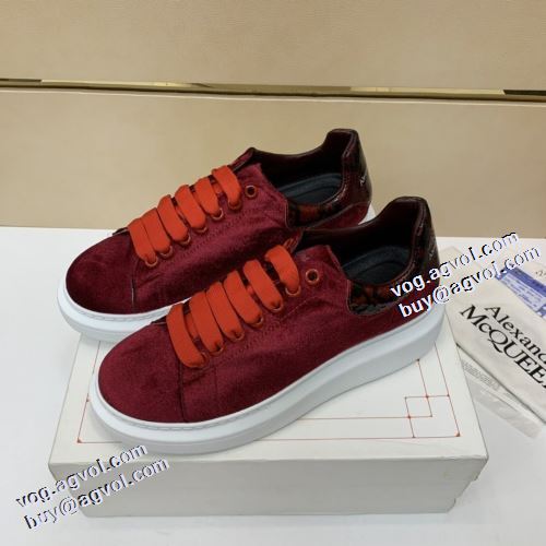 2021秋冬 アレキサンダー マックイーン alexander mcqueen スーパーコピー 激安 すべり防止 オリジナル 存在感のある ランニングシューズ バレーボールシューズ ファッション 人気