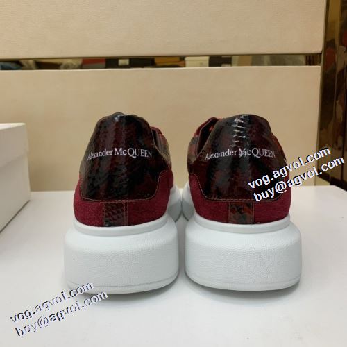 2021秋冬 アレキサンダー マックイーン alexander mcqueen スーパーコピー 激安 すべり防止 オリジナル 存在感のある ランニングシューズ バレーボールシューズ ファッション 人気