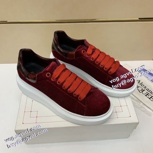 2021秋冬 アレキサンダー マックイーン alexander mcqueen スーパーコピー 激安 すべり防止 オリジナル 存在感のある ランニングシューズ バレーボールシューズ ファッション 人気