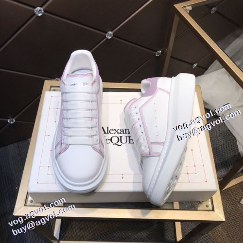 2021秋冬 飽きの来ない ファッション 人気 ドライビングシューズ アレキサンダー マックイーン alexander mcqueen ブランドコピー 人気販売中 2色可選 フラットシューズ 男女兼用