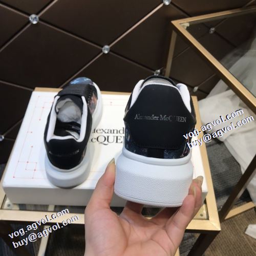 2021秋冬 アレキサンダー マックイーン コスパ最高のプライス 個性的 alexander mcqueen スーパーコピー 激安 カジュアルシューズ クッション加工 柔軟