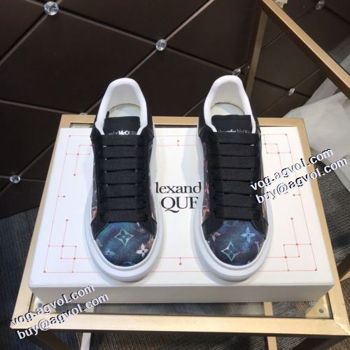 2021秋冬 アレキサンダー マックイーン コスパ最高のプライス 個性的 alexander mcqueen スーパーコピー 激安 カジュアルシューズ クッション加工 柔軟