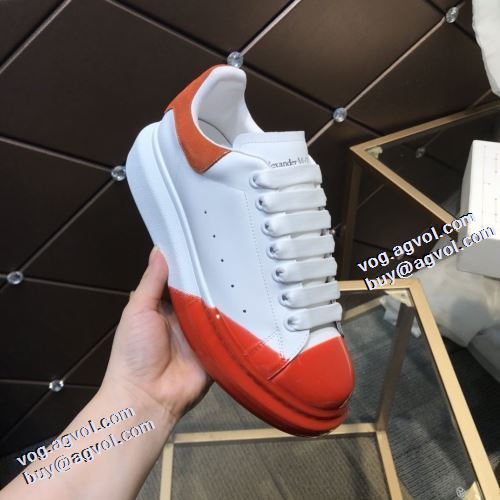 2021秋冬 個性的なデザ アレキサンダー マックイーン alexander mcqueen 偽物ブランド時計 着用 7色可選 極上シューズ フラットシューズ オリジナル 軽量で疲れにくい