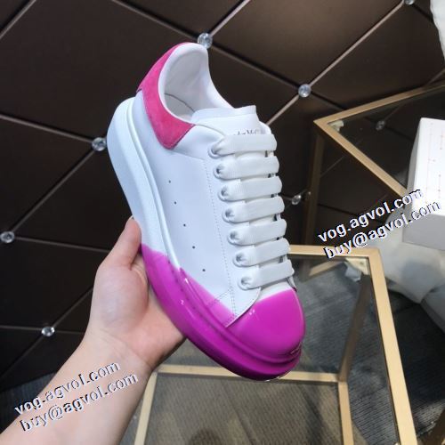 2021秋冬 個性的なデザ アレキサンダー マックイーン alexander mcqueen 偽物ブランド時計 着用 7色可選 極上シューズ フラットシューズ オリジナル 軽量で疲れにくい