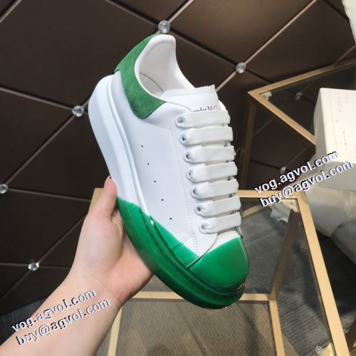2021秋冬 個性的なデザ アレキサンダー マックイーン alexander mcqueen 偽物ブランド時計 着用 7色可選 極上シューズ フラットシューズ オリジナル 軽量で疲れにくい