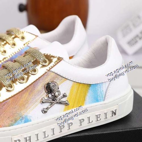 2021春夏 PHILIPP PLEINブランド 偽物 通販 フィリッププレイン PHILIPP PLEIN 最安値に挑戦 カジュアルシューズ 