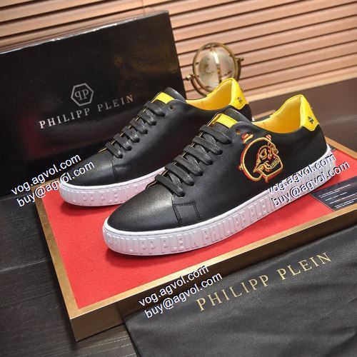 フィリッププレイン偽物ブランド 先行販売 フィリッププレイン PHILIPP PLEIN 3色可選 カジュアルシューズ 2021春夏