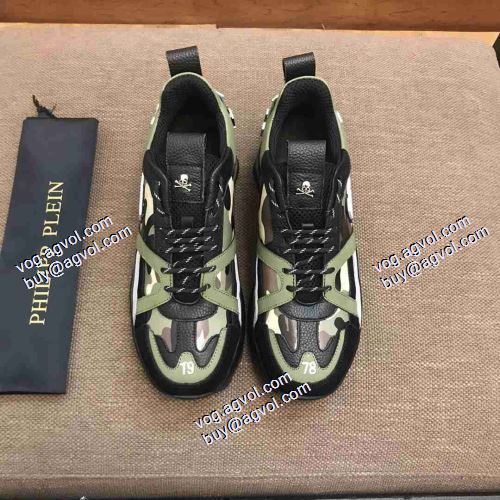 フィリッププレイン偽物ブランド 人気新品★超特価★ フィリッププレイン PHILIPP PLEIN 2021春夏 スニーカー 多色可選