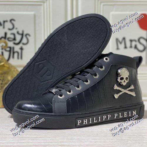 メンズ　レースアップ 最安値に挑戦 2021春夏 フィリッププレイン PHILIPP PLEIN 高機能防滑ソール PHILIPP PLEINブランド コピー